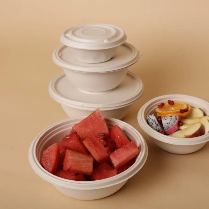 Anti Leak Round Bowls With Lids